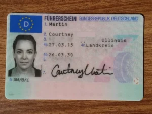 Buy Fake German driving license online